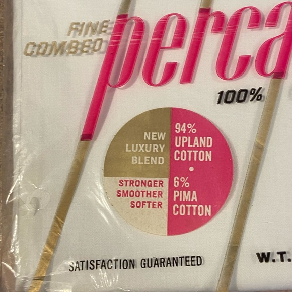 Vintage Grant Maid percale pillowcases, new in their original packaging. - Picture 2 of 4